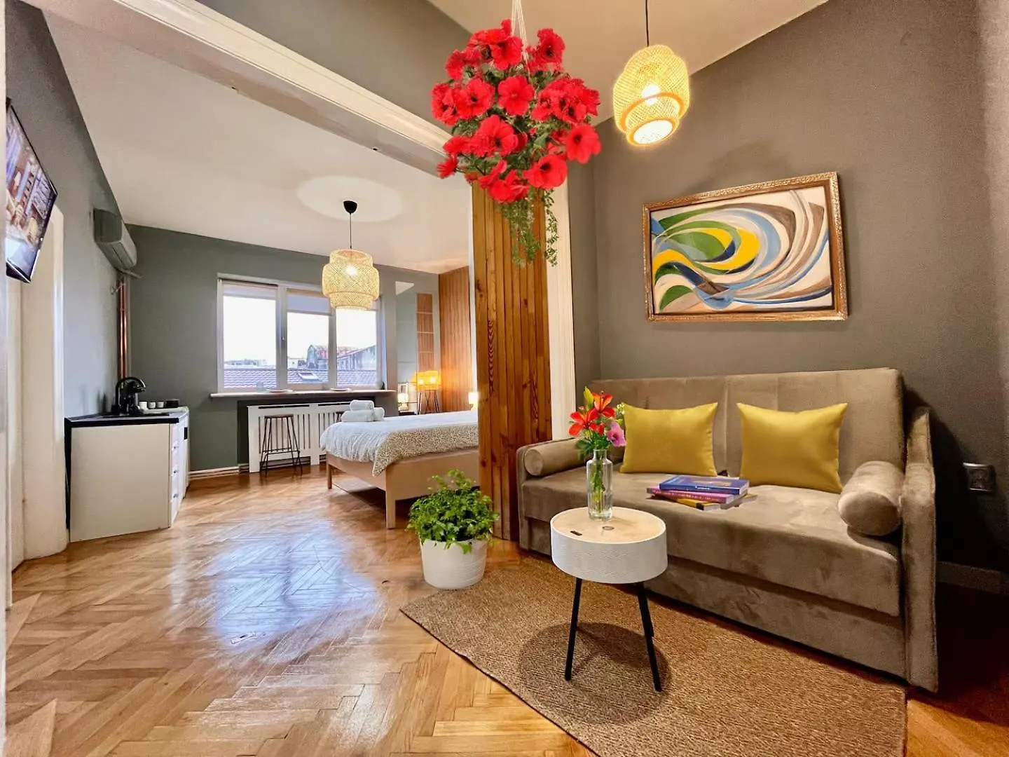 Woodie Studio With Premium Comfort By Piata Unirii Βουκουρέστι Διαμέρισμα